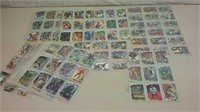 18 Sheets Of 1991 Marvel Collector Cards