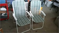 Two Lawn Chairs