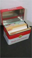 Campbell's Recipe Card Collection W/ Tin