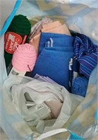 Bag Of Fabric & Yarn