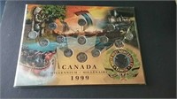1999 Canada Millenium Quarter Set
