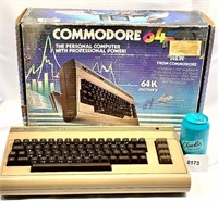 Vintage Commodore 64 w/ Original Box & Accessories