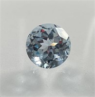 Certified 6.75 Cts Natural Blue Topaz