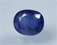 Certified 5.65 Cts Natural Sapphire