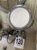 Lighted Magnifying Mirror
