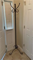 Metal coat rack (approx. 70 inches tall)