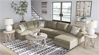 Ashley 56402 Hoylake 3 pc Sectional Sofa w/Chaise