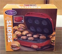 Electric mini burger maker
