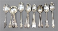STERLING SILVER SPOON COLLECTION (16)