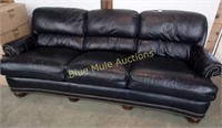 Hancock & Moore  leather couch-32"tall,83"long-