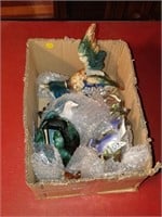 lot of decoratives , figurines , blue mountain