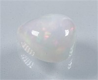 Certified 5.27 Cts Pear Cut Natural Opal