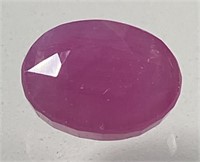 Certified 4.70 Cts Natural Ruby