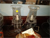 2 candle lamps , as is