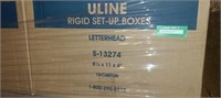 Uline Set-Up Boxes