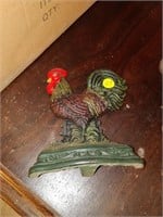 cast iron Rooster 7" L