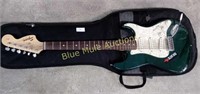Squier Strat by Fender guitar w/case