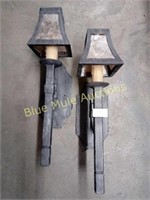 2 matching sconce lighting-19"long