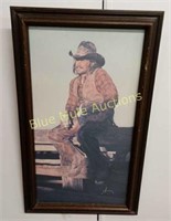 Coors cowboy by Gordon Snidow-17.5×29