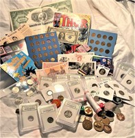 Hoarder's Lot #7 US Coins, Comic Book, Currency