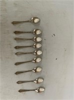 8 PIECES  INTERNATIONAL STERLING CO
