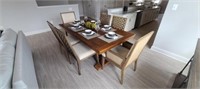 7PC DINING TABLE W/CHAIRS