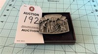 1987 JD Collectible Belt Buckle W/Box