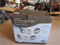Outdoor Motion Detector, Twin Pack