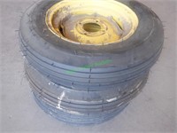 3 JD 4 Hole Implement Wheels/Tires 5.90-15SL