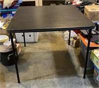 Black Cosco Fold Out Table