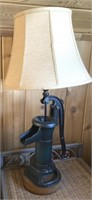 Ranch Crate Original Water Pump Lamp