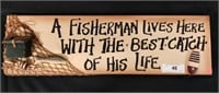 Fisherman sign