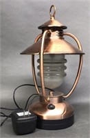 14" Electric Copper Lantern