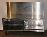 STAINLESS STEEL EQUIPMENT STAND