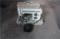 sears kenmore sewing machine in case