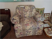 Floral Upholstered chair. Very Comfortable