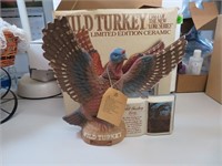Vtg Wild Turkey Decanter (1st in the Lore Series)