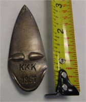 1.1oz Silver 1867 KKK Pin