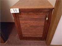 Wood Cabinet, louver front