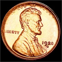 1920-S Lincoln Wheat Penny UNCIRCULATED