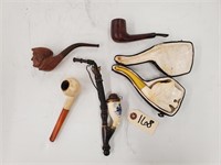 (5) Vintage Tobacco Pipes