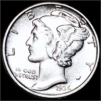 1936 Mercury Silver Dime UNCIRCULATED