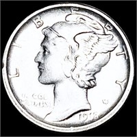 1918-S Mercury Silver Dime UNCIRCULATED