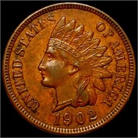 1902 Indian Head Penny CLOSELY UNC