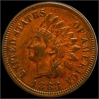 1883 Indian Head Penny CLOSELY UNCIRCULATED