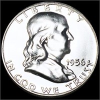 1956 Franklin Half Dollar UNCIRCULATED