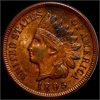 1895 Indian Head Penny CLOSELY UNCIRCULATED