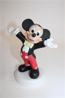 Porcelain Disney Mickey Mouse 7"H