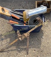 Tow Rope, Jack, Hand Saw