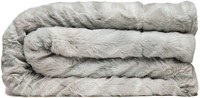 Chanasya Super Soft Fuzzy Faux Fur Throw Blankets
